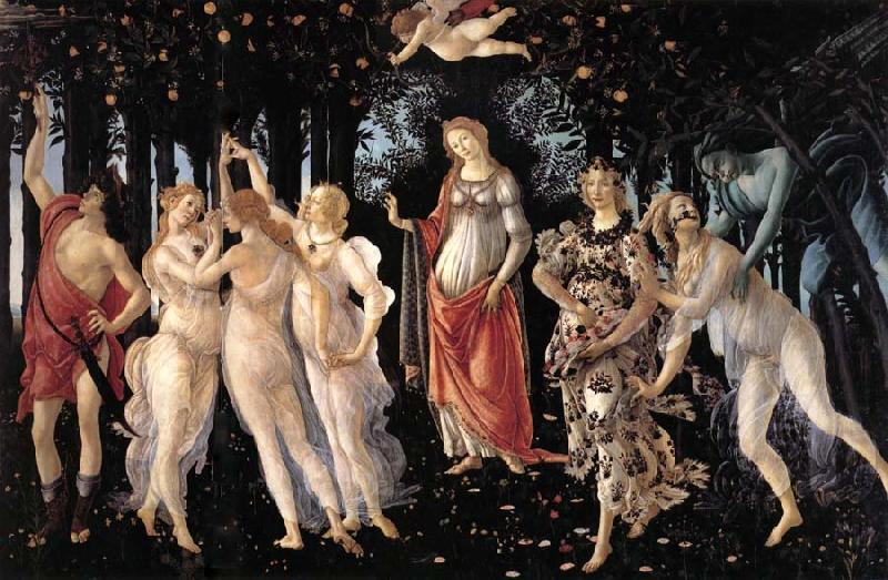 Sandro Botticelli Primavera-Spring oil painting image